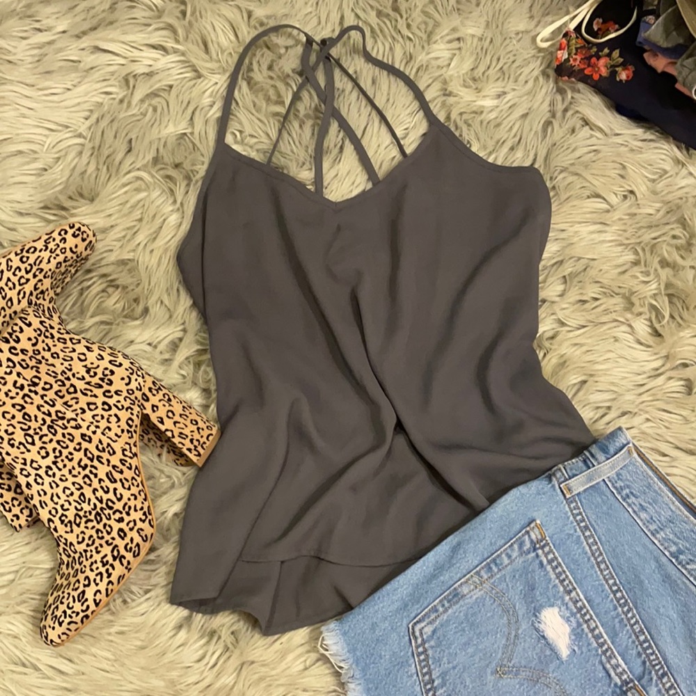 Grey tank top